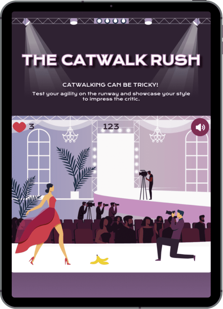 ipad fashion week marketing runner 740x1024