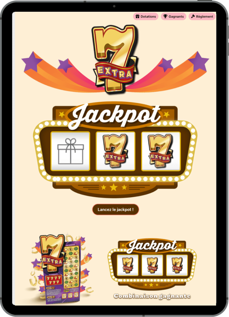 ipad jackpot TNTV campagnes marketing interactives de mars 740x1024