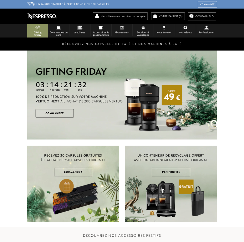 las mejores campanas de marketing interactivo de noviembre nespresso 2