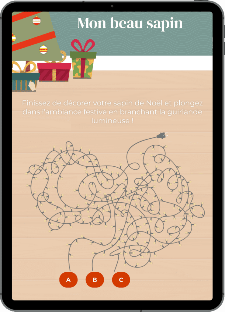 ipad mon beau sapin quiz marketing de noel 740x1024