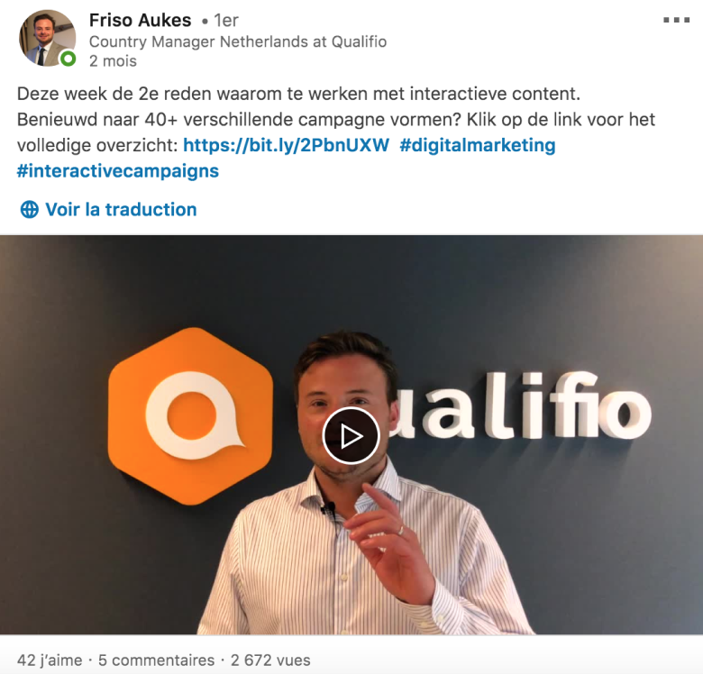 qualifio friso aukes increase faceboo engagement