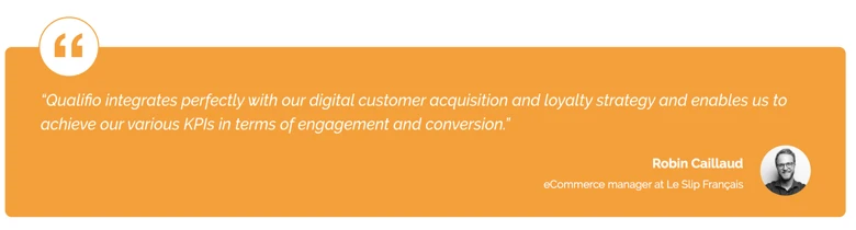 customer engagement acquisition knowledge le slip francais digital strategy robin caillaud