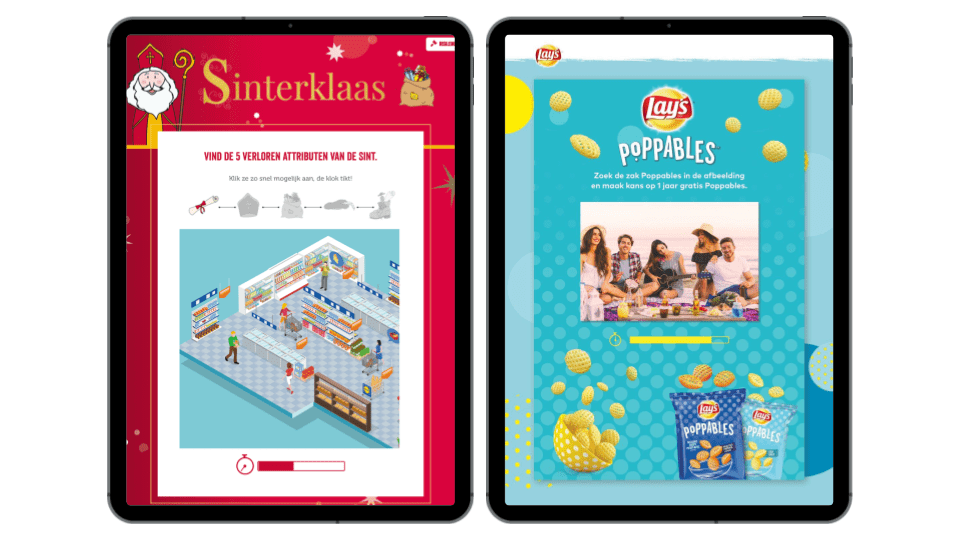 interactive quiz marketing hidden object