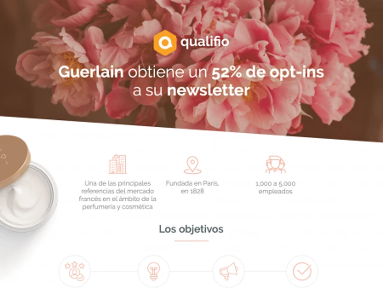 guerlain campana marketing nuevos subscriptores newsletter