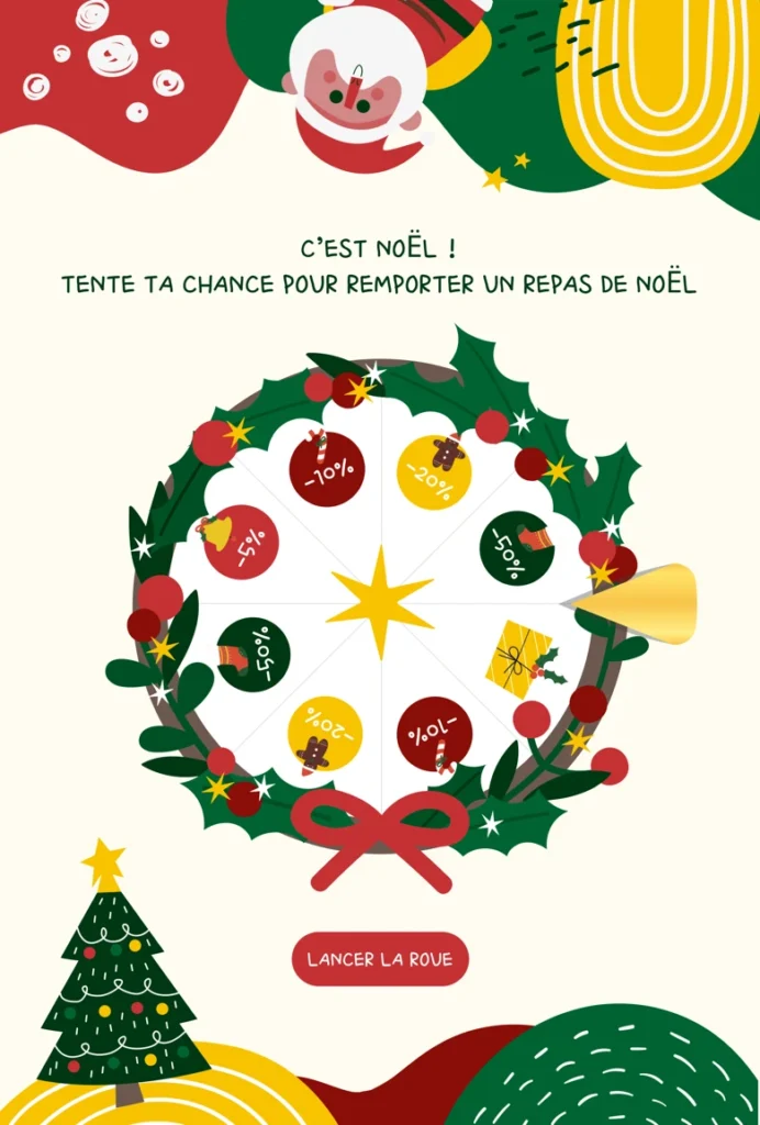 campagne marketing noel roue de la fortune 692x1024