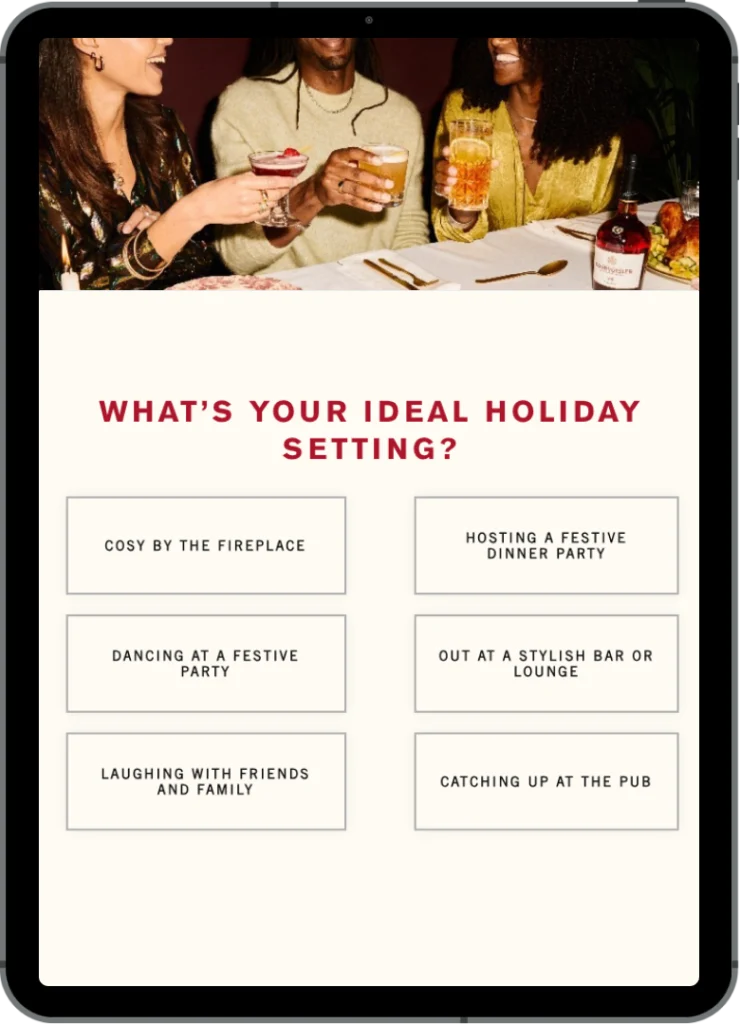 ipad campari personnality test interactive marketing campaigns of december 1x 1 740x1024