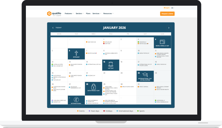 online calendar 2026 EN 2