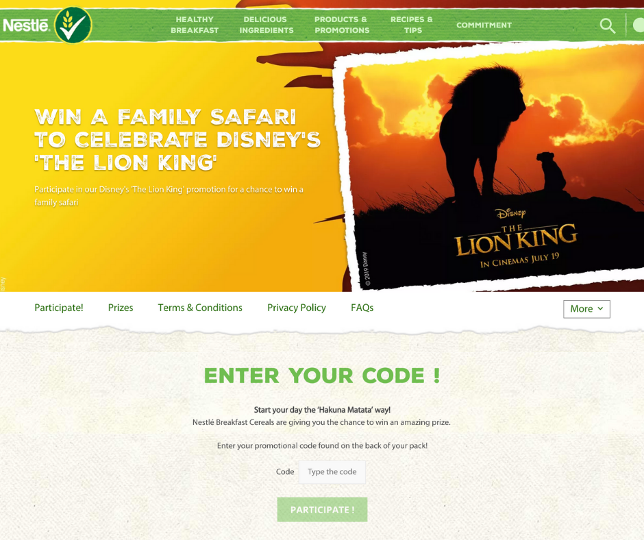 meilleures campagnes marketing juillet roi lion