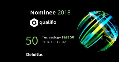 Qualifio is one of the 50 fastest growing tech companies in Belgium, for the 4th year in a row