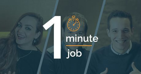 One minute, one job: get to know Elizabeta, Mehdi and Olivier