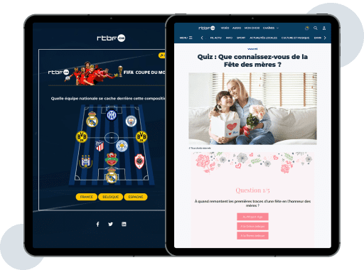 Qualifio at the centre of RTBF's engagement strategy