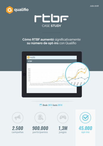 Caso de éxito: ¿Como RTBF aumento su numero de opt-ins?