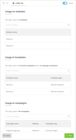 New feature alert: Tag Library!