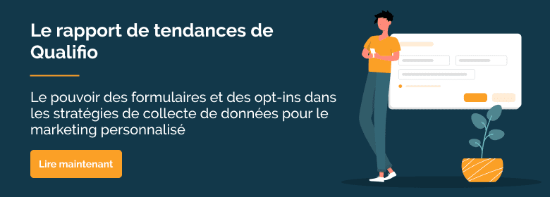 Infographies : les formulaires et les opt-ins dans la collecte de données et le marketing personnalisé