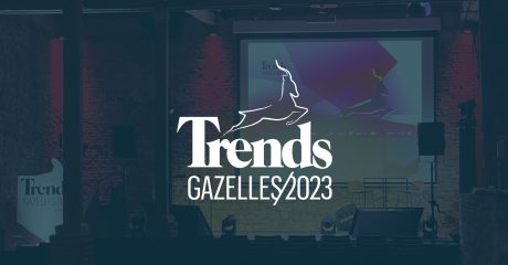 Trends Gazelles 2023: Qualifio wins and is ambassador for the medium-sized companies category in Brabant Wallon