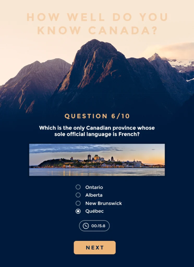 Quiz : Le grand quiz du voyage