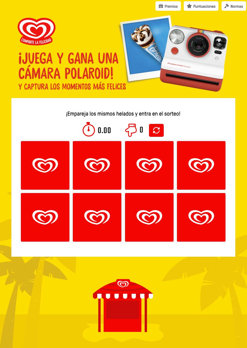 Jouez au memory glacé !