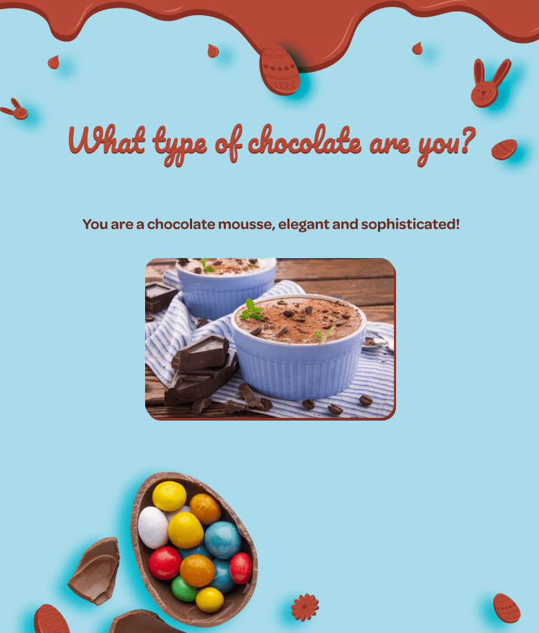 Personality test image 2: what type of chocolate are you