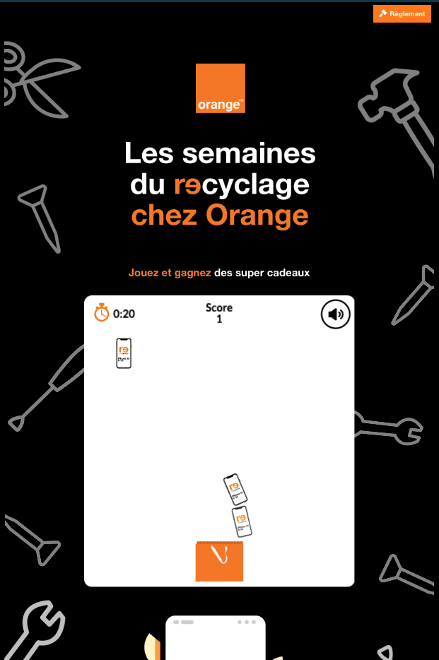 Les semaines de recyclage chez Oranges