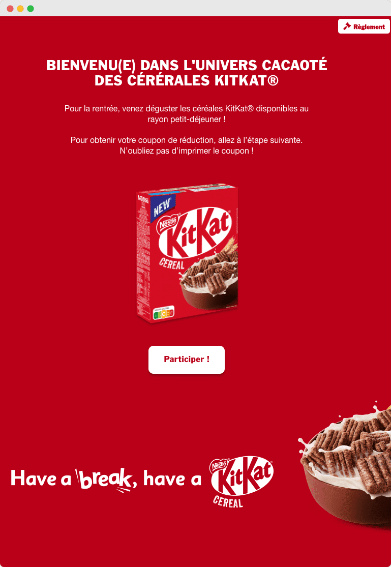 Nouveau petit-déjeuner