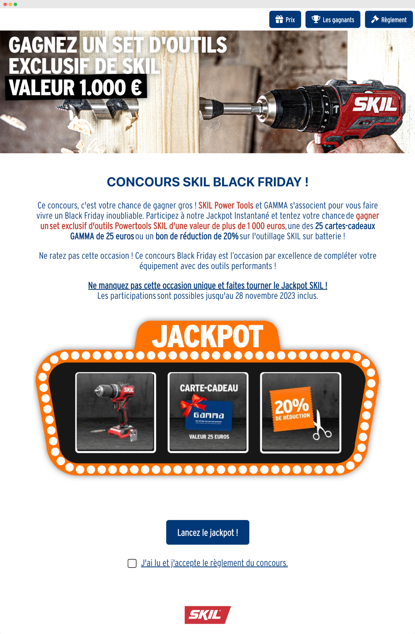 SKIL Black Friday