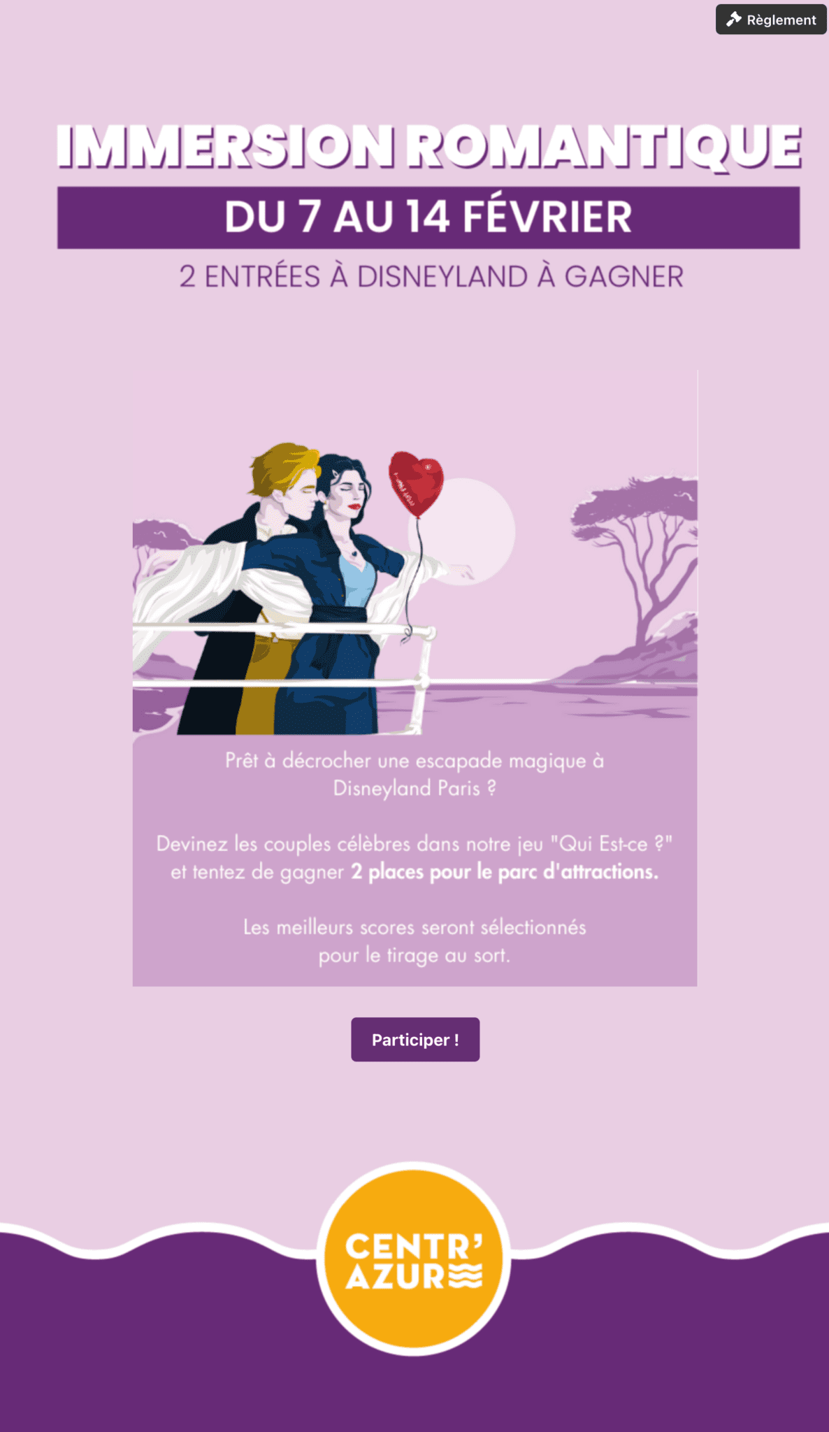 Immersion romantique