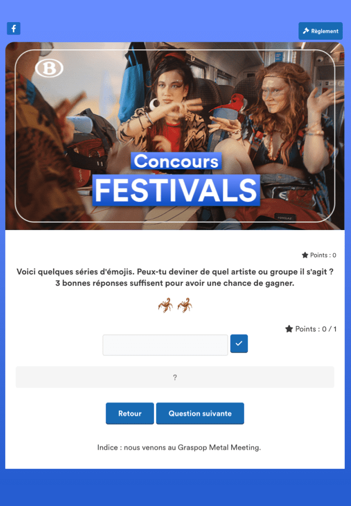 El rompecabezas de festivales de SNCB