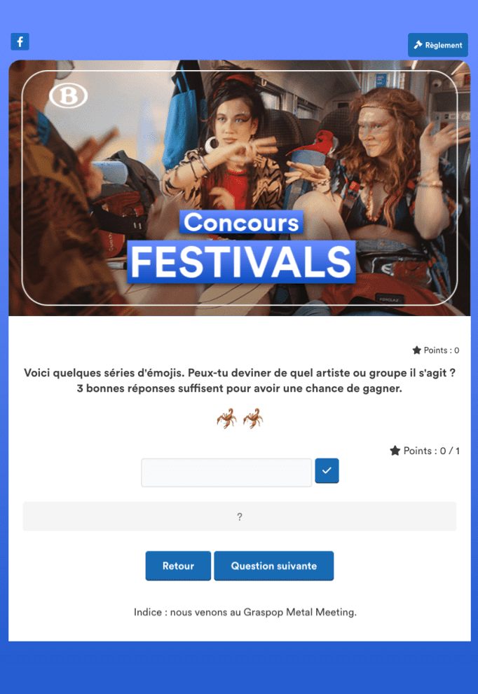 Trouve le festival !