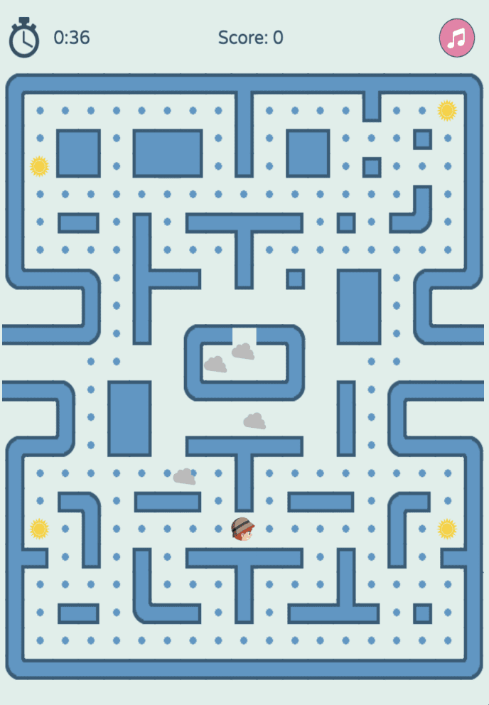 The “Pac Man” explorer