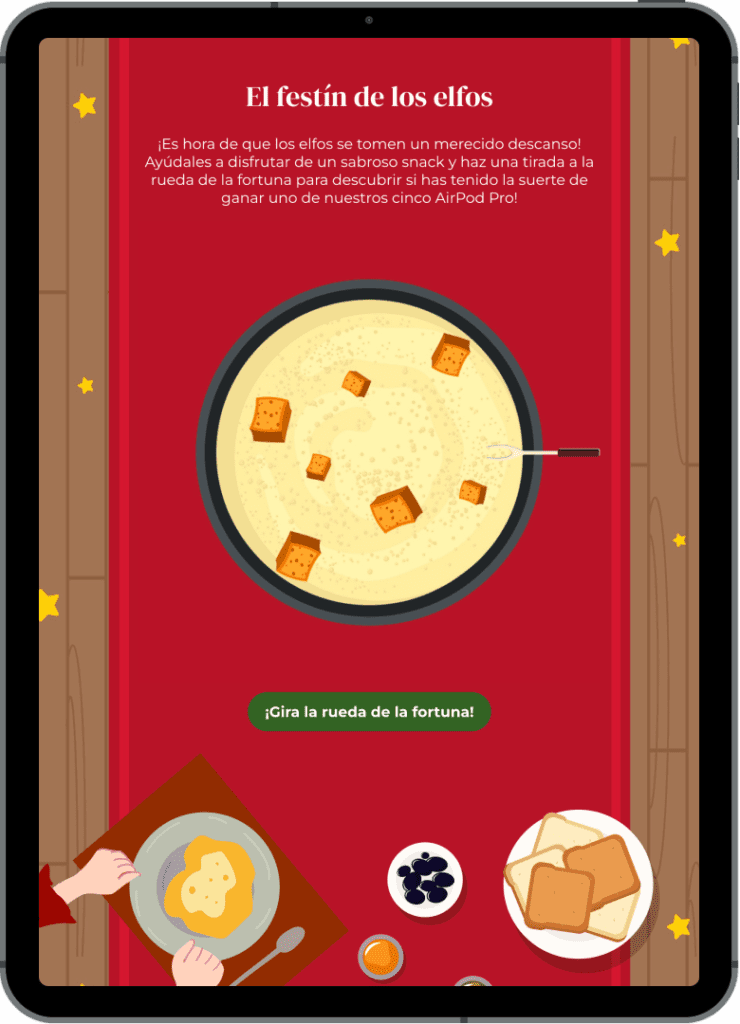 ipad-festin-de-los-elfos-rueda-de-la-fortuna-campanas-de-navidad
