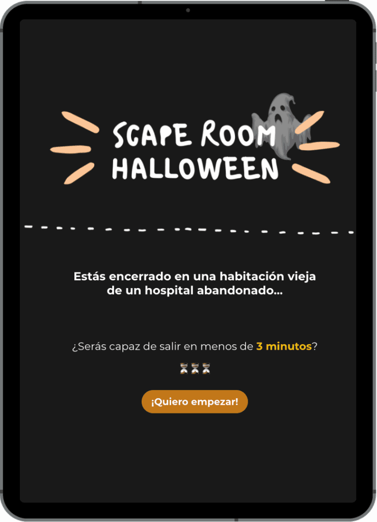 ipad-vocento-escape-game-action-marketing-pour-halloween