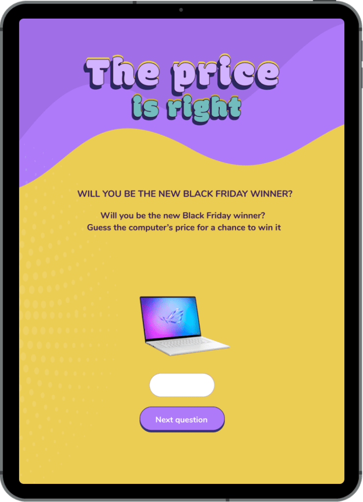 ipad-price-is-right-black-friday-marketing-campaigns