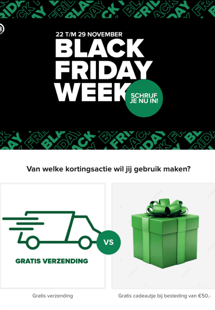 La battle du Black Friday du FC Groningen