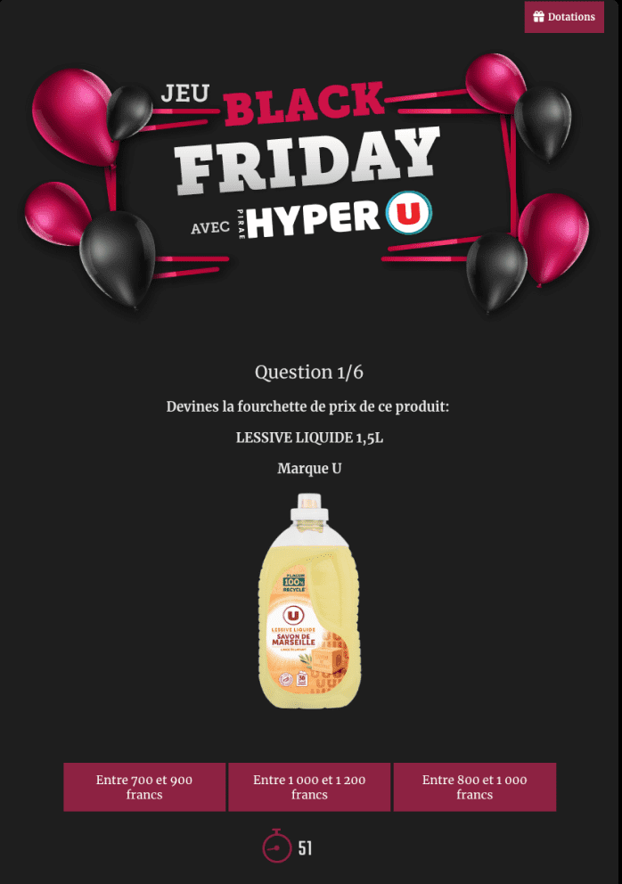 Le concours juste prix de TNTV