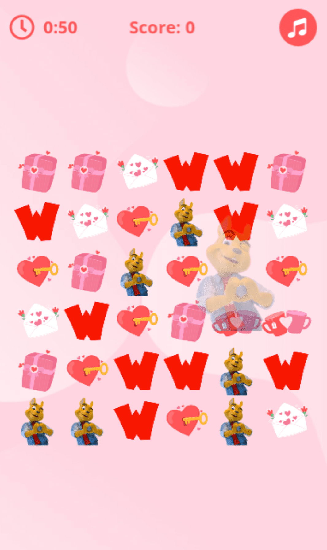 The valentine game