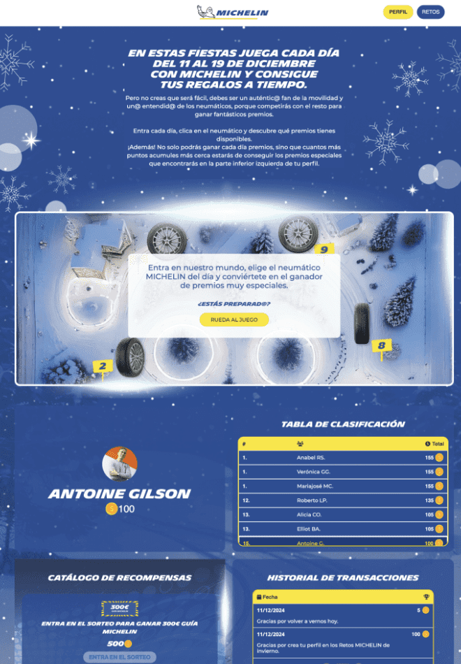 Christmas with Michelin