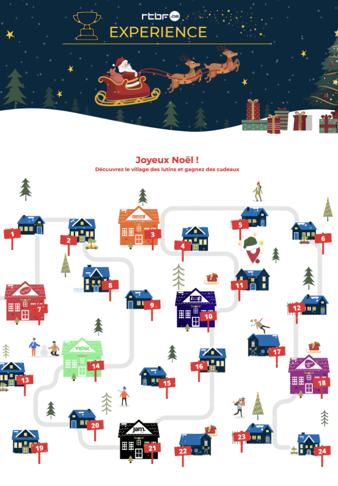 RTBF Christmas experience