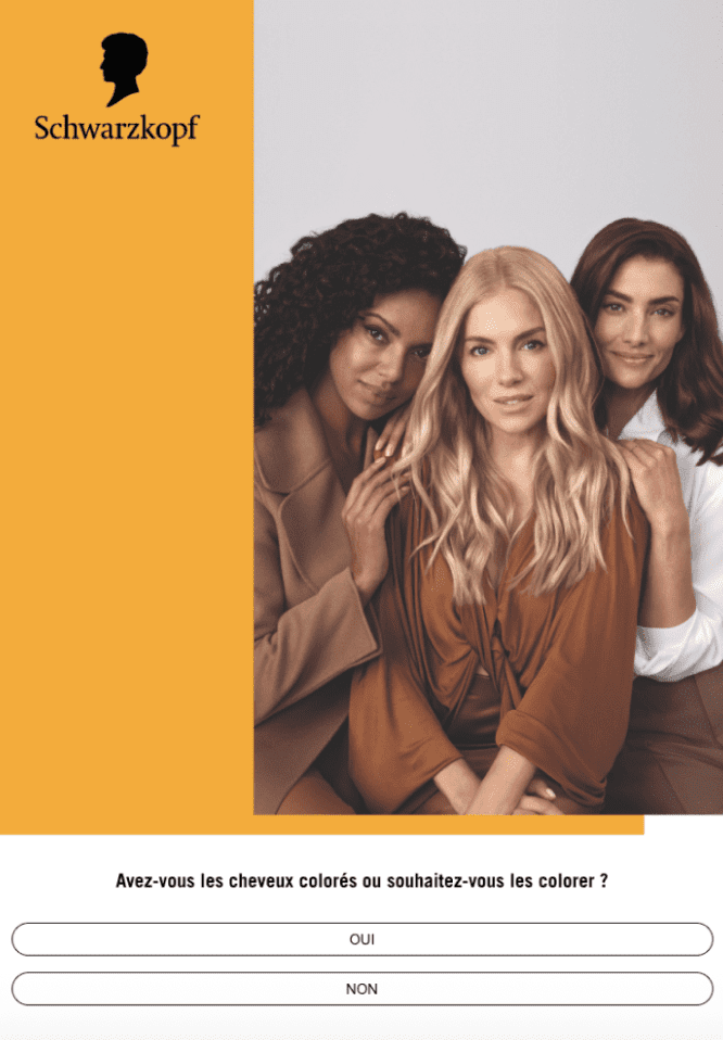 El test de personalidad de rutina capilar de Schwarzkopf