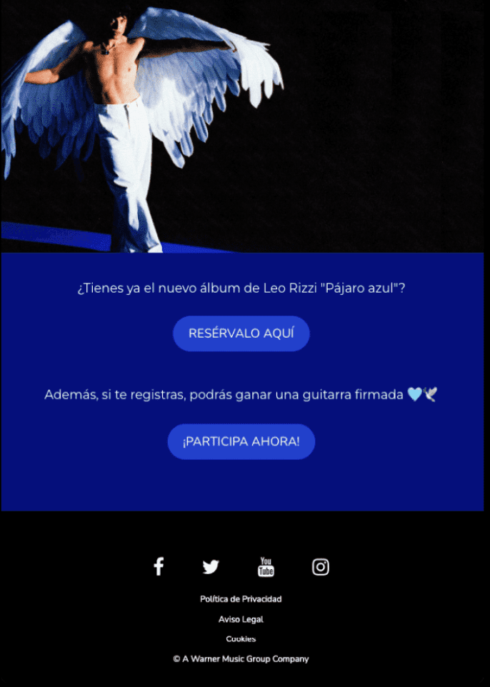 Warner Music Spain’s musical contest