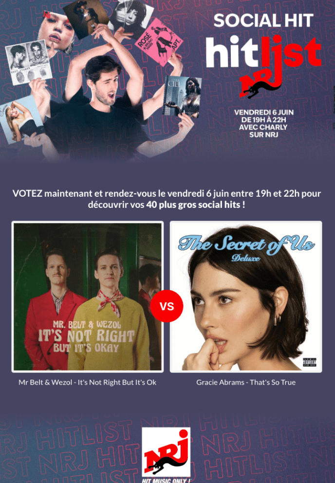 La batalla de temazos de NRJ