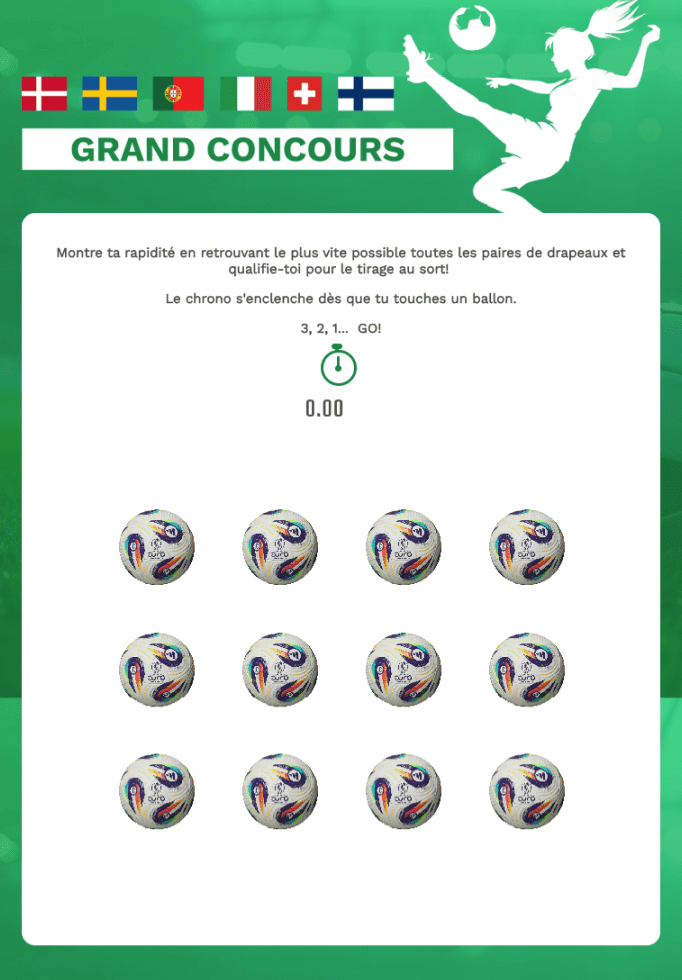 Le memory football de l’aéroport de Genève