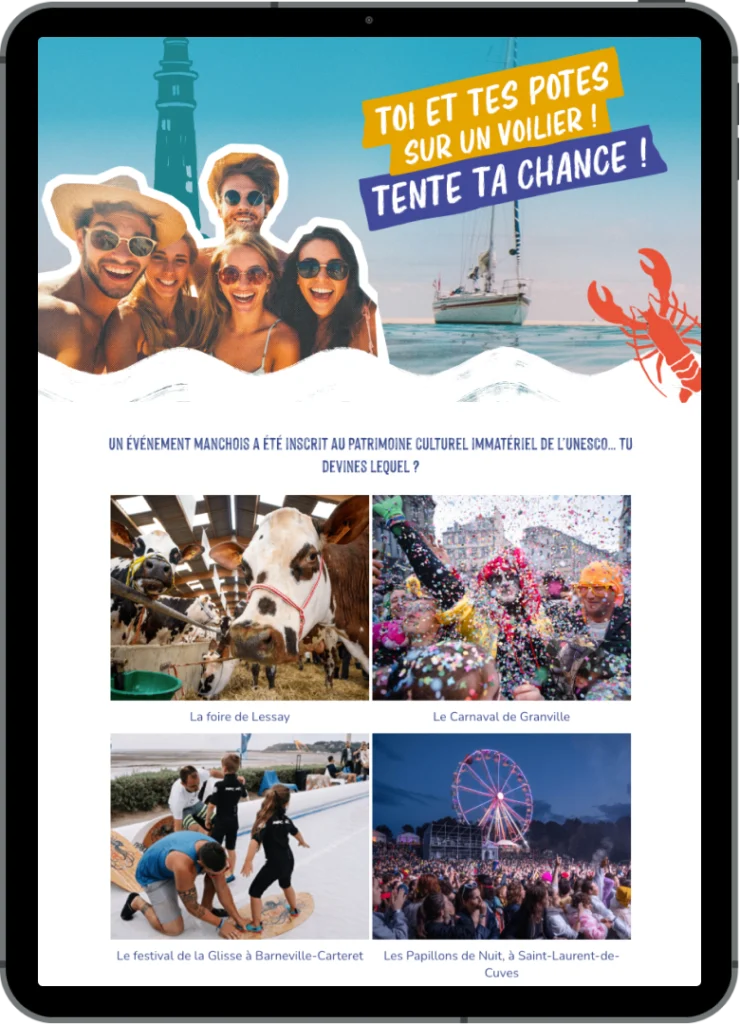 ipad-attitude-manche-quiz-campagnes-marketing-interactives-juillet