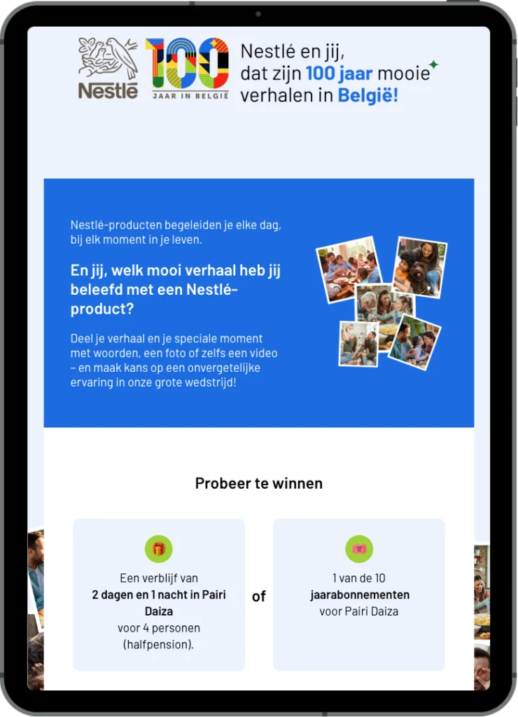 ipad-concurso-fotos-videos-escritura-nestle-gamificacion-para-empresas
