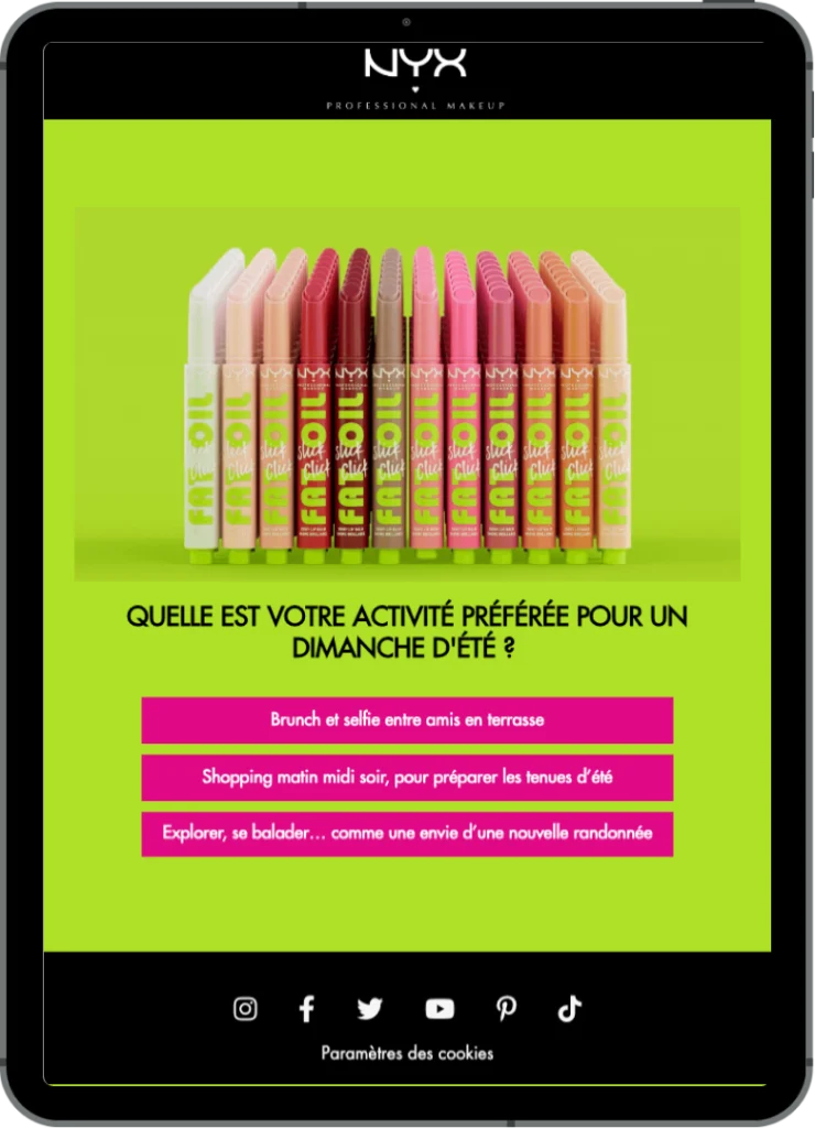 ipad-nyx-test-de-personnalite-campagnes-marketing-interactives-juillet