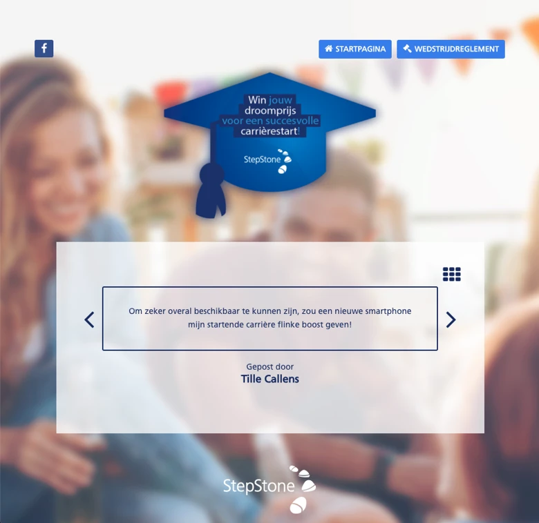 Stepstone's UGC example