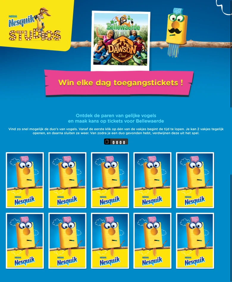 Win elke dag toegangstickets
