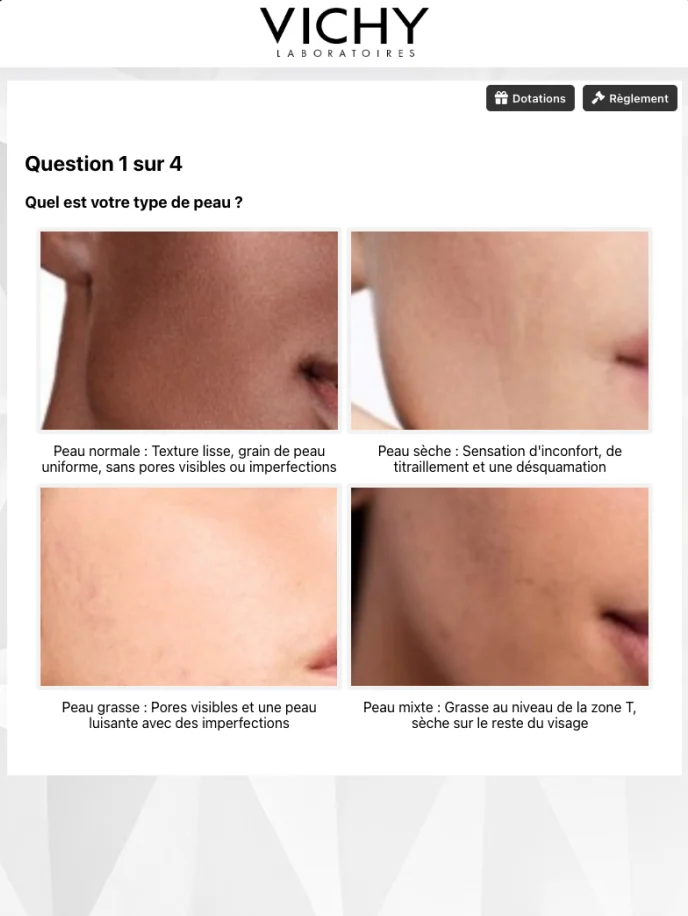 Vichy’s personality test giveaway