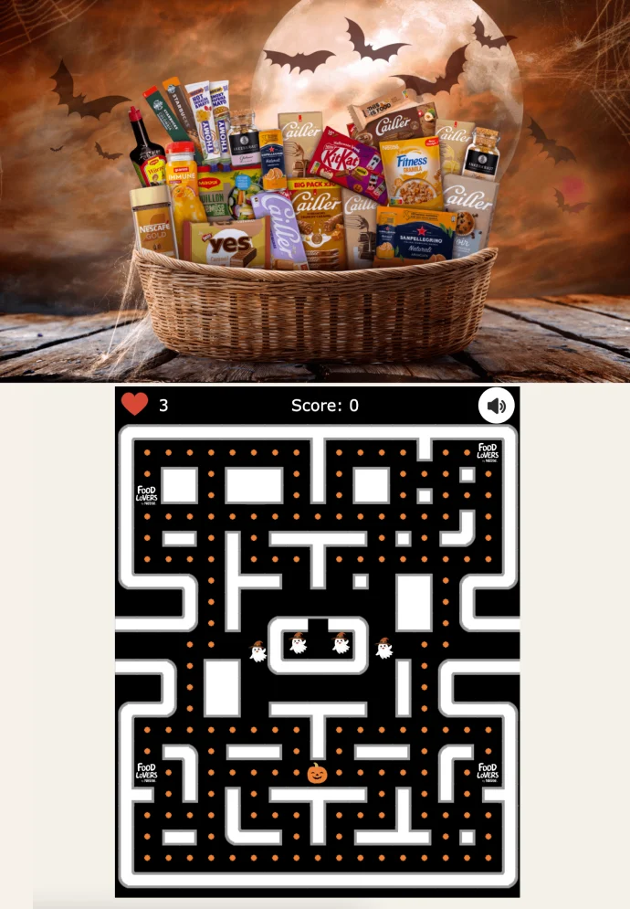 Foodlovers’ pumpkin maze muncher