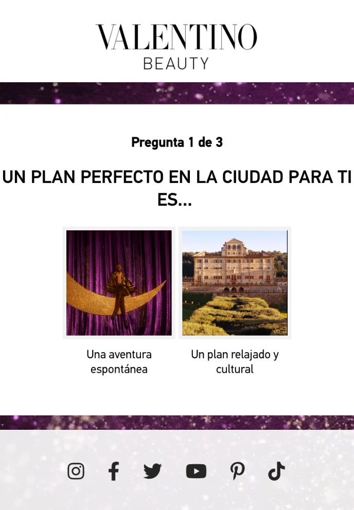 Encuentra tu fragancia Valentino