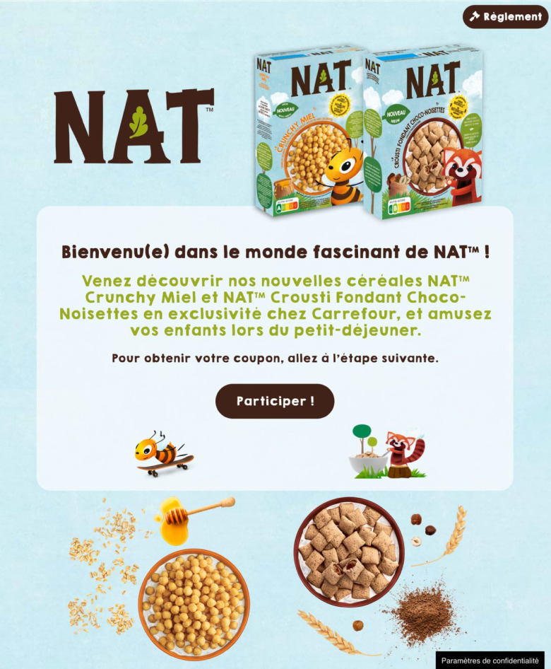 Le couponing NAT™